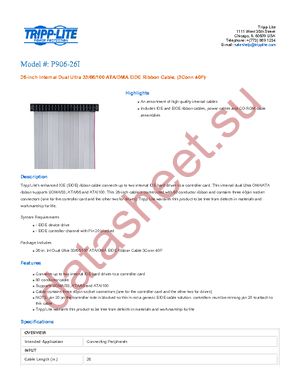 P906-26I datasheet  